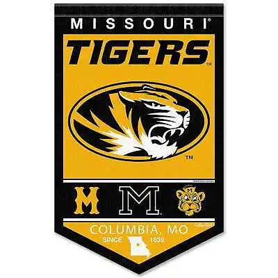 Missouri Tigers Heritage Logo History Banner Pennant • $19.95