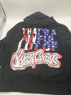 That’s A Awful Lot Of Cough Syrup X West Coast Customs Hoodie Mens Medium Rare • $299.99