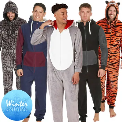 Mens All In One Mens All In One Pyjamas Mens Fleece All In One Mens Pyjamas • £17.99