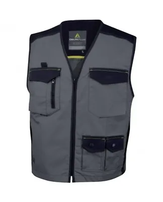 £13.95 • Buy Mens Gilet Sleeveless Multiple Pocket Waistcoat Tool Vest Bodywarmer Work Coat