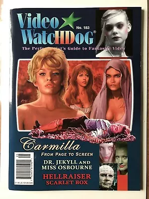 Video Watchdog #183 Magazine Hellraiser Dr. Jeckyl & Miss Osbourne Horror  -  Nm • $10.45