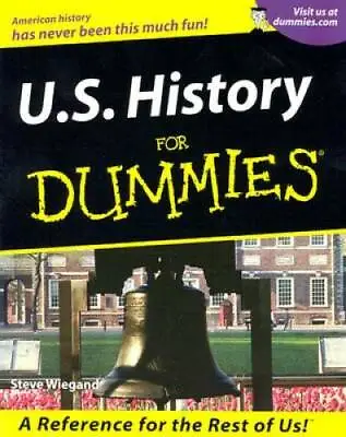 U.S. History For Dummies (For Dummies (Lifestyles Paperback)) - Paperback - GOOD • $4.46