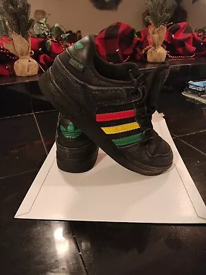 Adidas Bucktown Rasta Hemp Men's 7 1/2 EG5889 • $60