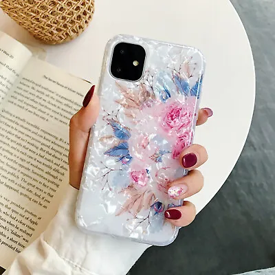 $9.98 • Buy F Iphone 14 Pro Max 12 11 13 XR XS Shockproof Flower Cute Girls Women Case Cover