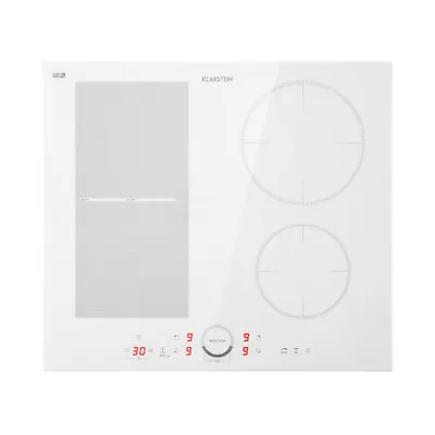 Induction Hob 60 Cm 4 Ring White Glass Ceramic Electric Induction Range Cooker  • £352.49