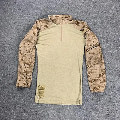 USMC Men Combat Shirt M - L Flame Resistant Long Sleeve Desert Marpat FR FROG • $39.95