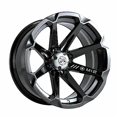 4/156 Motosport Alloys M12 Diesel Wheel 15x7 4.0 + 3.0 Black • $185.08