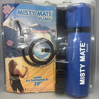 Misty Mate Personal Portable Air Cooler Spray Pump With Belt Green Brand New • $39.20