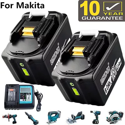 1-2x BL1830 18V 12.0Ah Li-ion Battery For Makita Battery BL1860 BL1850 Charger • £136.98