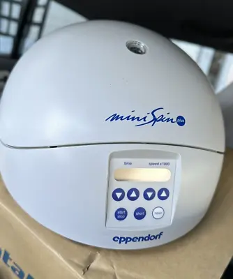 Eppendorf 5453 MiniSpin Plus Centrifuge With Rotor F45-12-11 • $800