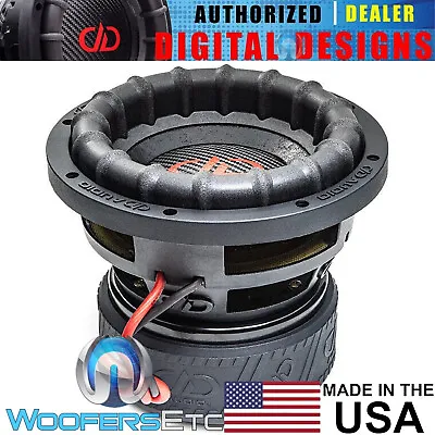 Dd Audio 2508g-d2 8  Usa Made 3600w Dual 2-ohm Car Subwoofer Bass Speaker New • $549