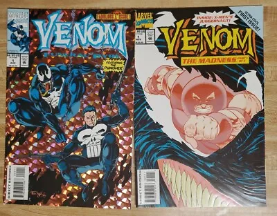 Mixed Lot Of 2 VENOM Comics: Funeral Pyre #1 The Madness #1 • $2.50