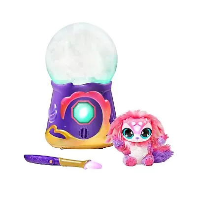 Magic Mixies Magical Misting Crystal Ball With Interactive 8 Inch Pink Plush ... • $49.59