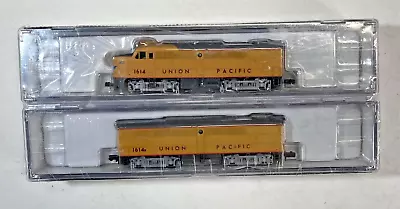 New N Scale Life Like Fa1 Fb1 Up Union Pacific Diesel Engine Locomotive Set 1614 • $16.50