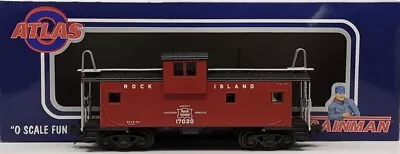 Atlas O 3-rail Rock Island Lighted Extended Vision Caboose! O Scale Train • $99.95