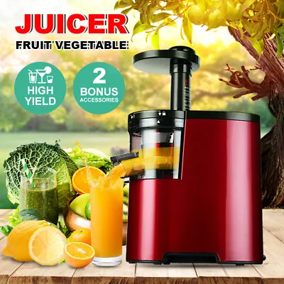 Cold Press Juicer Slow Masticating Fruit Vegetable Juice Extractor Wide Mouth • $73.85