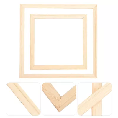 Canvas Painting Frame DIY Floater Frames For Wall Art Gallery Display-BM • $22.25