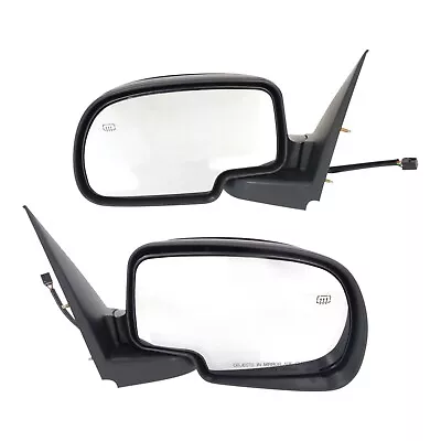 Mirrors Set Of 2  Driver & Passenger Side Heated For Chevy Yukon Suburban Pair • $65.81