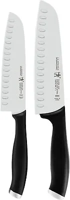 HENCKELS Silvercap 2-Piece Santoku Knife Set German Engineered 5  And 7  Blades • $104.39