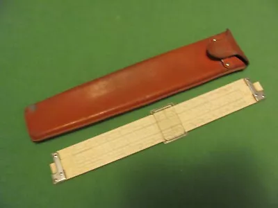 Vintage (K&E) Keuffel & Esser Slide Rule N4081-3 1940s USA. • $24.95