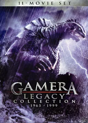 Gamera: Legacy Collection 1965-1999 11-Movie 4-DVD Set • $13.95