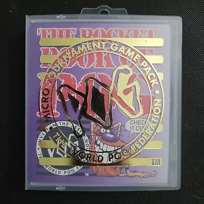 POG- World Pog Federation Micro Tournament Game Pack 2 Slammers 20 Pogs • $20