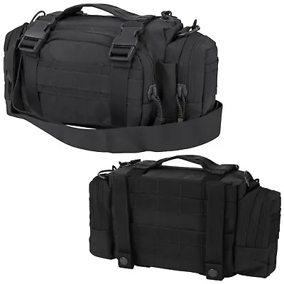 Black Modular Deployment Bag Compact Tactical Military Hand Bag Carrier • $29.77