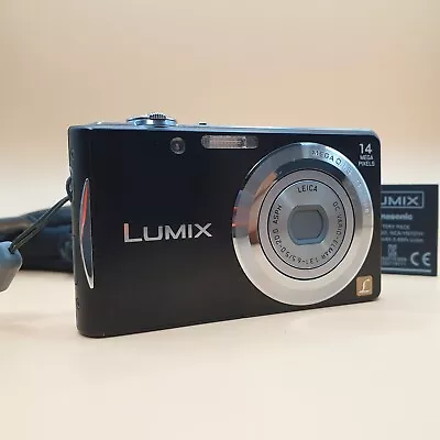 Panasonic DMC-FH2 Lumix Camera 14MP No Charger [EXC Cond.] • $110