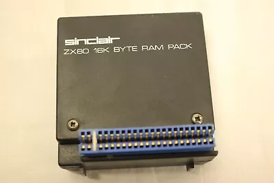 Sinclair Zx80 16k Byte Ram Pack Vintage Rare • £269.99