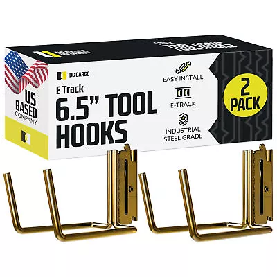 DC Cargo E-Track Tool Hanger 6.5” 2-pack • $38.49