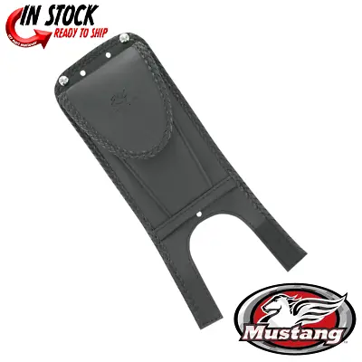 Mustang Plain Tank Bib With Pouch For 00-17 Harley Softail FXST FLSTF • $87.40