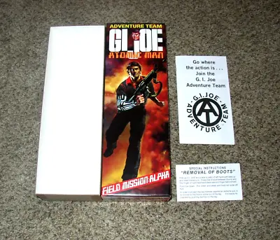 Custom - Gi Joe - Atomic Man - Field Mission Alpha -  Coffin Box With Inserts • $40