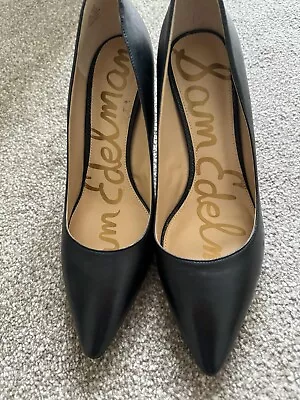 Sam Edelman Tristan Black Court Shoe EU 39.5 (6.5 UK) • £25