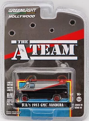 GREENLIGHT COLLECTIBLES THE A-TEAM B.A.'s 1983 GMC VANDURA REAL RIDERS!!! • $12.49