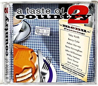 A Taste Of Country 2 CD Willie Nelson Adam Harvey Gina Jeffreys • $14.95