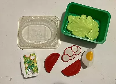 Vintage Fisher Price (1988) McDonald's Play Food - Garden Salad Playset • $10