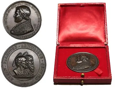 Pope Pius IX Medal 1846 Rare High Grade Vatican Papal States Original Rome • $195