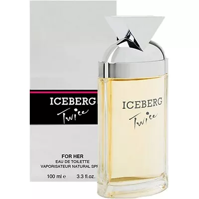 Iceberg Twice Pour Femme 100ml Eau De Toilette Spray Brand New & Sealed • £14.98