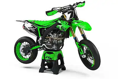 Kawasaki MX Motocross Graphics Kit - Lesion • £42.95