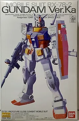 Bandai Mobile Suit Master Grade (MG) RX-78-2 Gundam Ver.Ka 0114215-3200 • $50