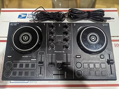 Pioneer DDJ-200 USB Bluetooth Portable PC/Mac Dual-Deck DJ Controller • $145.99