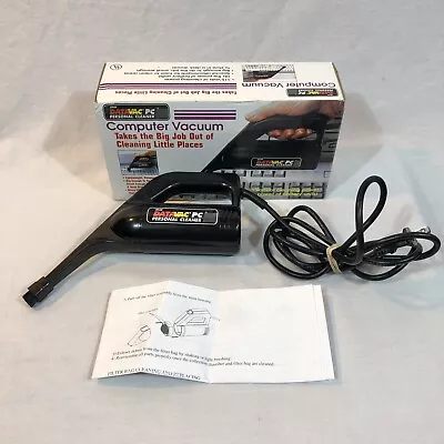 Metro DATAVAC PC Personal Cleaner Computer Vacuum Model MS-4C Tested Works • $23.77