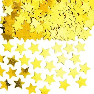 £1.69 • Buy Wedding Stars Table Confetti Foil Decorations 14g Birthday Party Red Black Blue