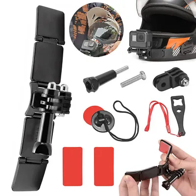 Universal Motorcycle Helmet Chin Mount Kit For GoPro Hero 9/8/7/6/5 Camera AU • $22.90