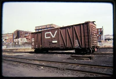 Duplicate Railroad Slide DSLD Central Vermont CV 4381 Wood Box Car • $3.97