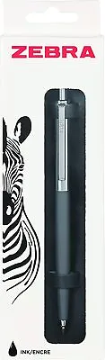 Zebra Pen Retractable Ballpoint Pens Black Premium Barrel Medium All Colours • $10.56