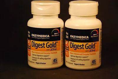 Non GMO Enzymedica Digest Gold 45x2= 90 Capsules Vegan Kosher • $28.95