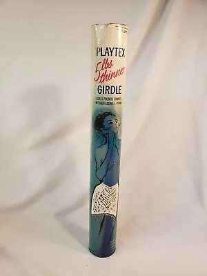 Vintage 1960s Playtex Girdle Tube Box Advertising  5 Lbs Thinner ; Empty Tube • $17.01