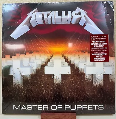 Metallica Master Of Puppets - 180-GRAM (VINYL) - NEW SEALED Minor Sleeve Dmg • $29.86