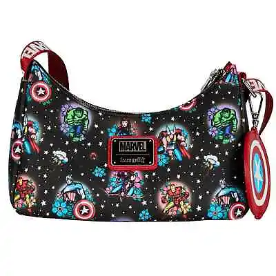 Loungefly Marvel Avengers Tattoo Shoulder Bag • $80